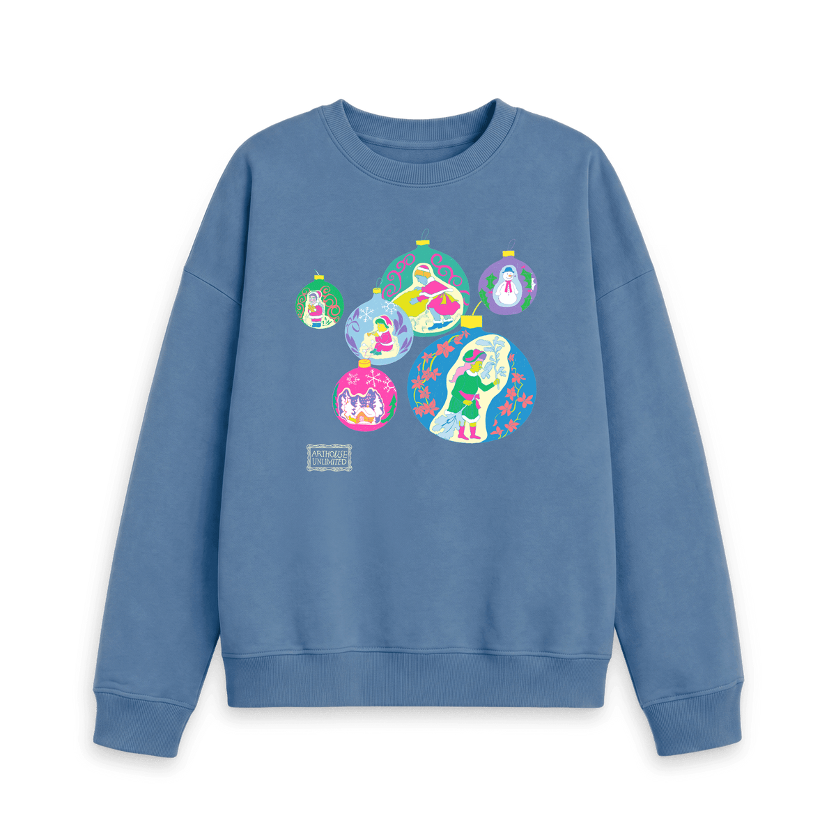 Solent Printed Sweater Front