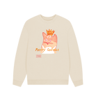 Oat Printed Sweater Front