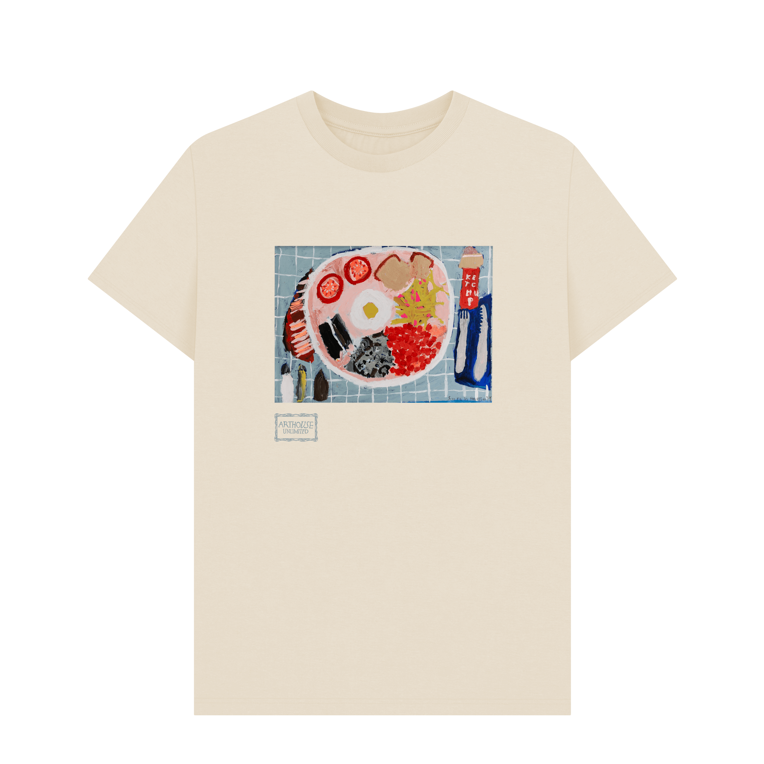 Oat Printed T-shirt Front