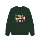 Evergreen Printed Sweater Front