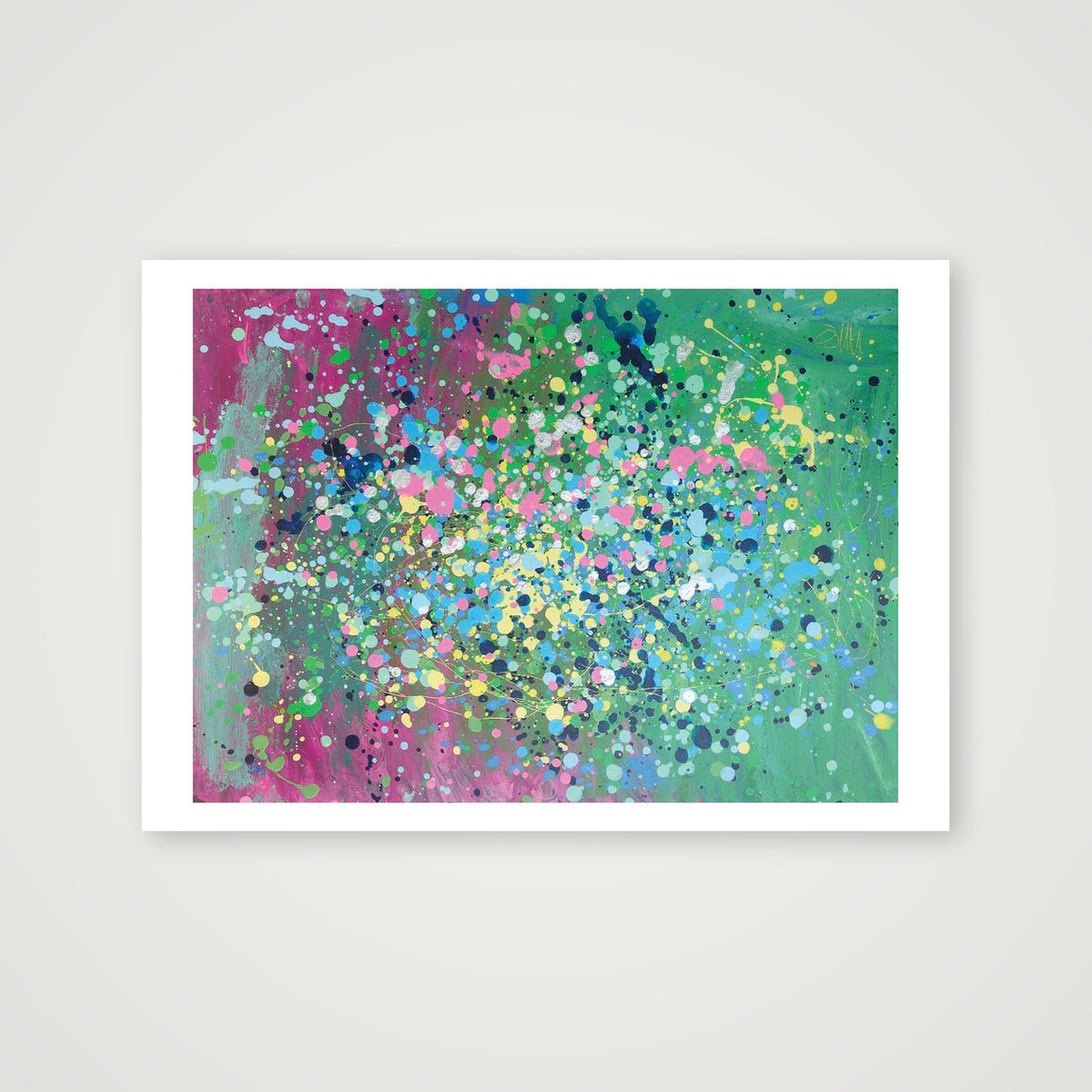 Giclee_david bell Laughing Spots landscape A1 — A4 (30×21cm, 12×8") Print only