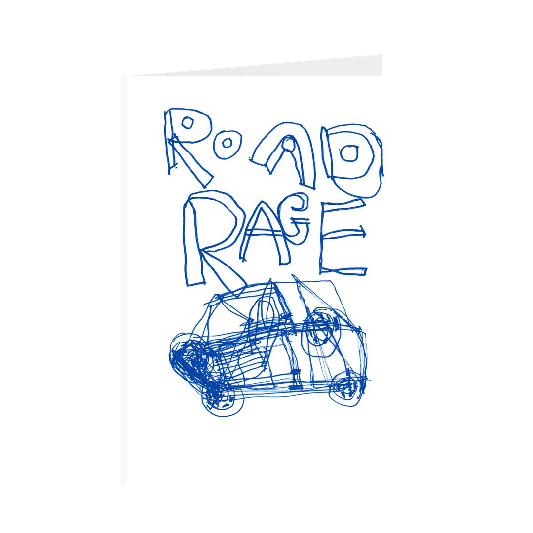 White Printed Greetings Cards Front