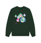 Evergreen Printed Sweater Front