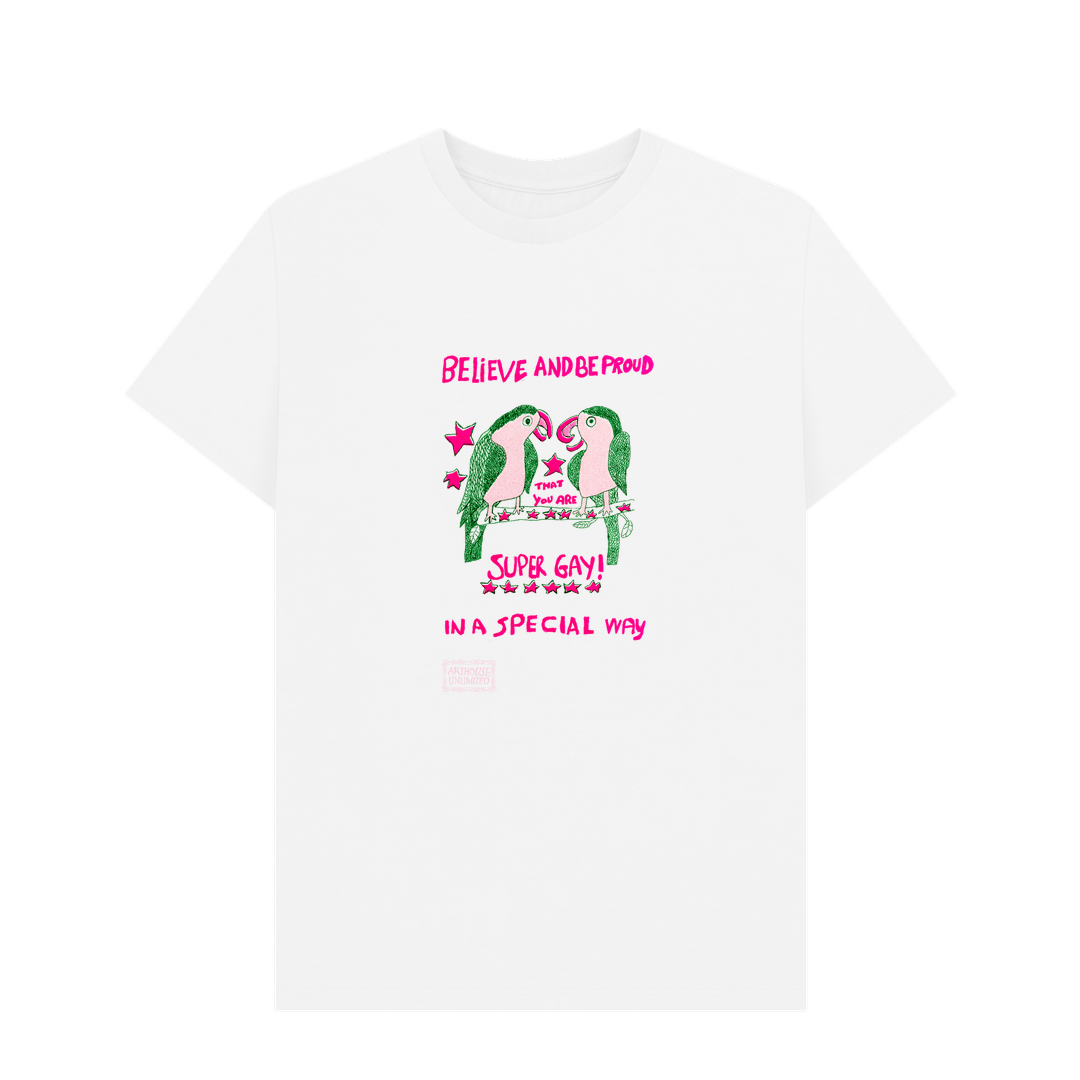 White Printed T-shirt
