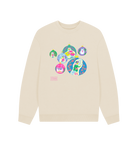 Oat Printed Sweater Front