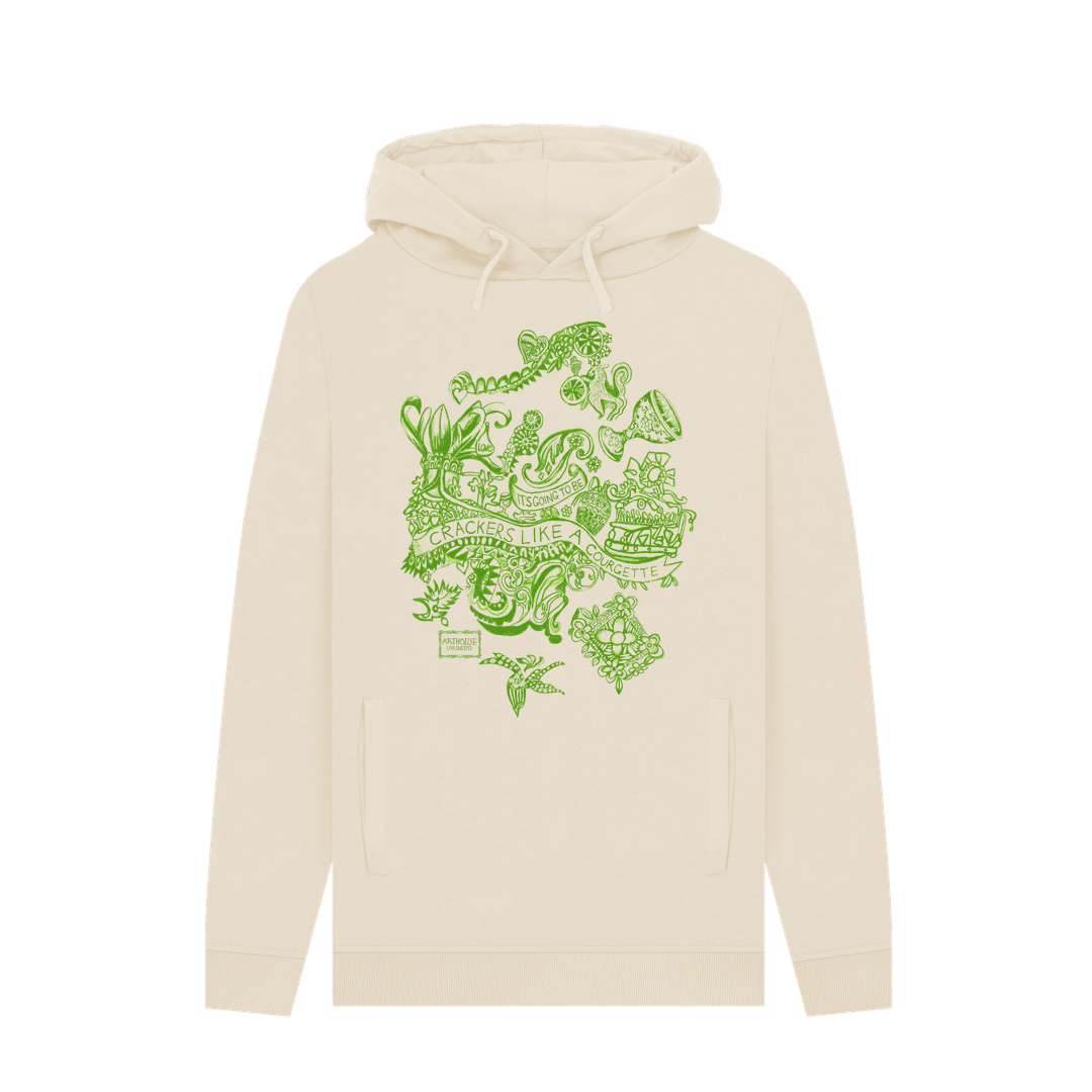 Oat Printed Hoody