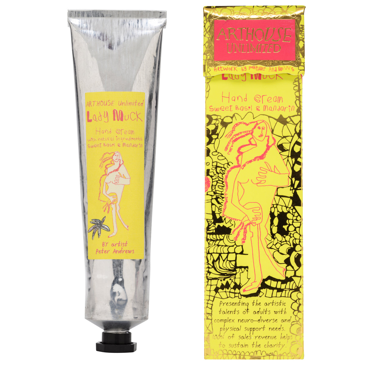 Lady Muck, Hand Cream, Sweet Basil & Mandarin ARTHOUSE Unlimited