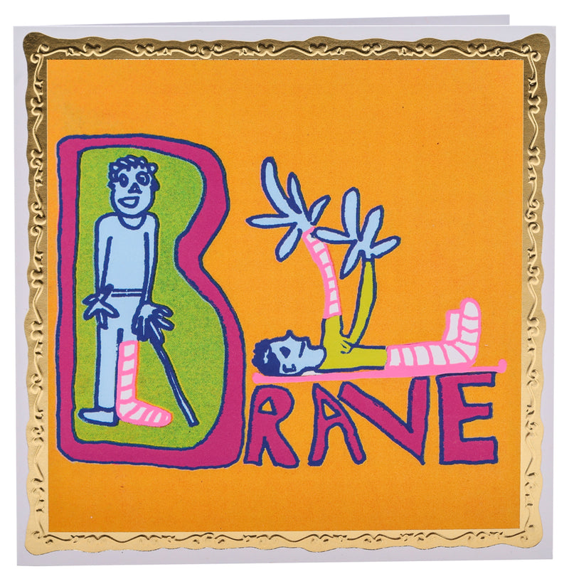Brave, Greetings Card