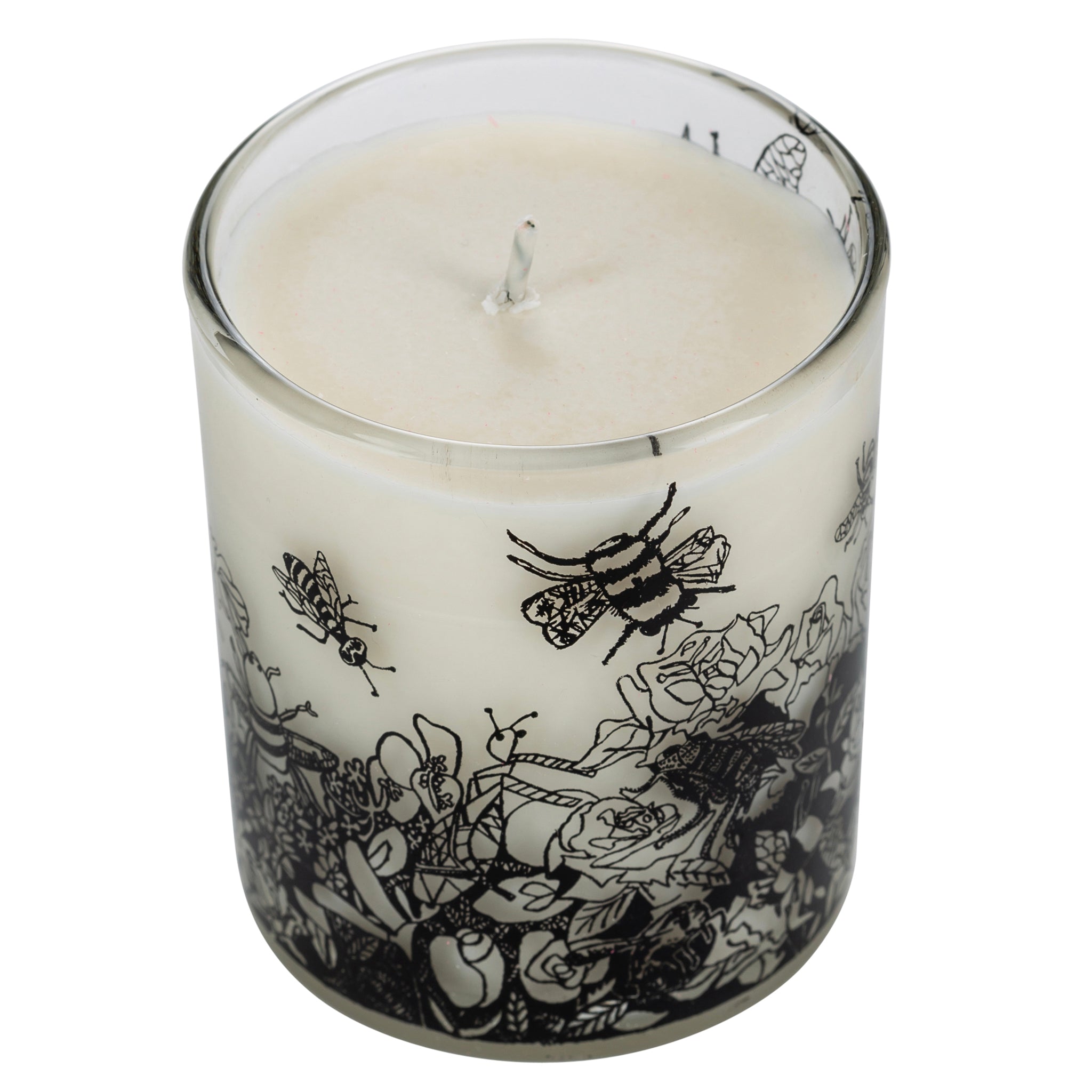 Bee Free, Oats & Honey Scented Plant Wax Candle, candle only