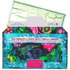 Open bar of Sweet Nectar, Milk Chocolate Bar with Wafer Pieces, Vanilla & Cinnamon with green foil