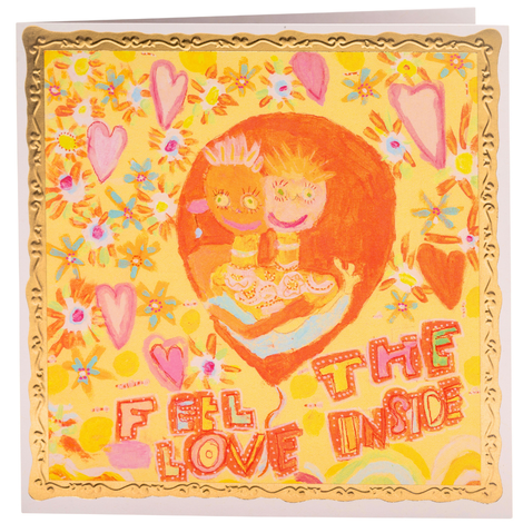 Feel The Love Inside, Greetings Card