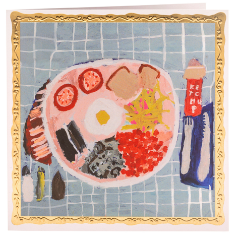 Full English, Greetings Card