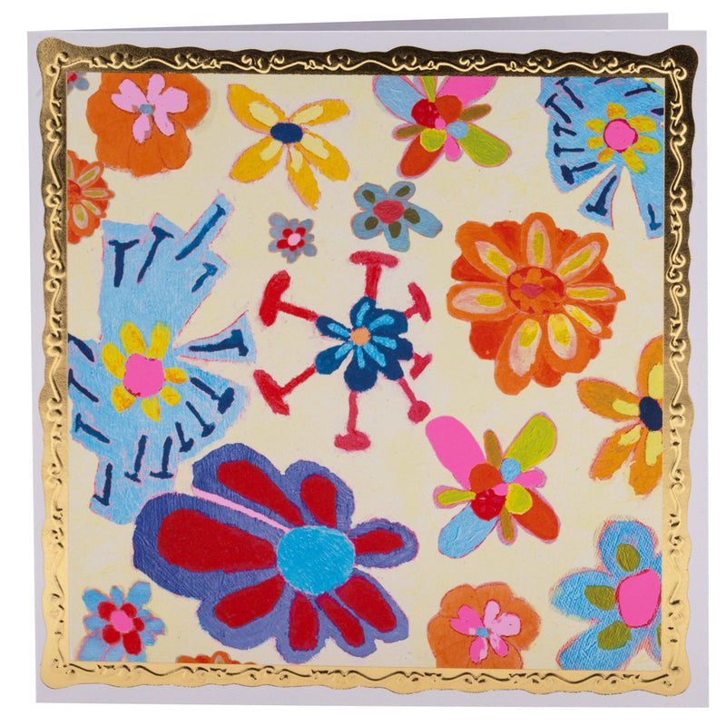 Flowers, Greetings Card