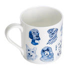 Blue Dogs, Fine Bone China Mug with dog drawings