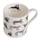 Dogalicious, Fine Bone China Mug with black dog drawings