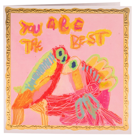 You Are The Best, Greetings Card