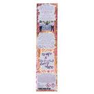 Back of the packet of Passion Power, Well Being Incense Sticks, Sensual Blend