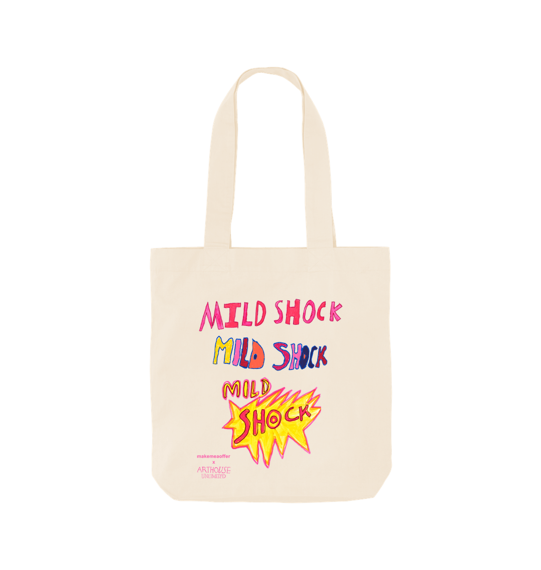 Natural Printed Bag Front