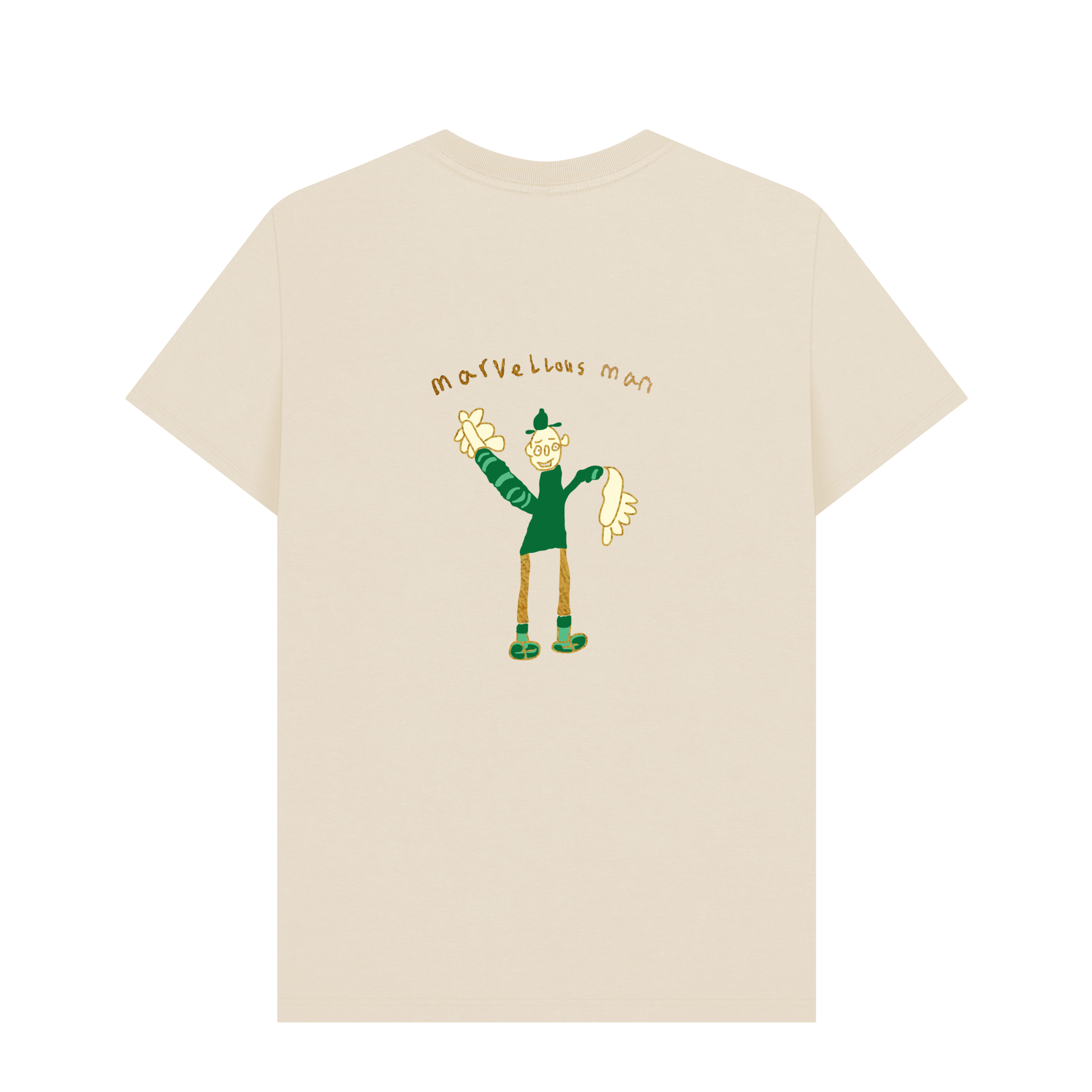 Oat Printed T-shirt Back