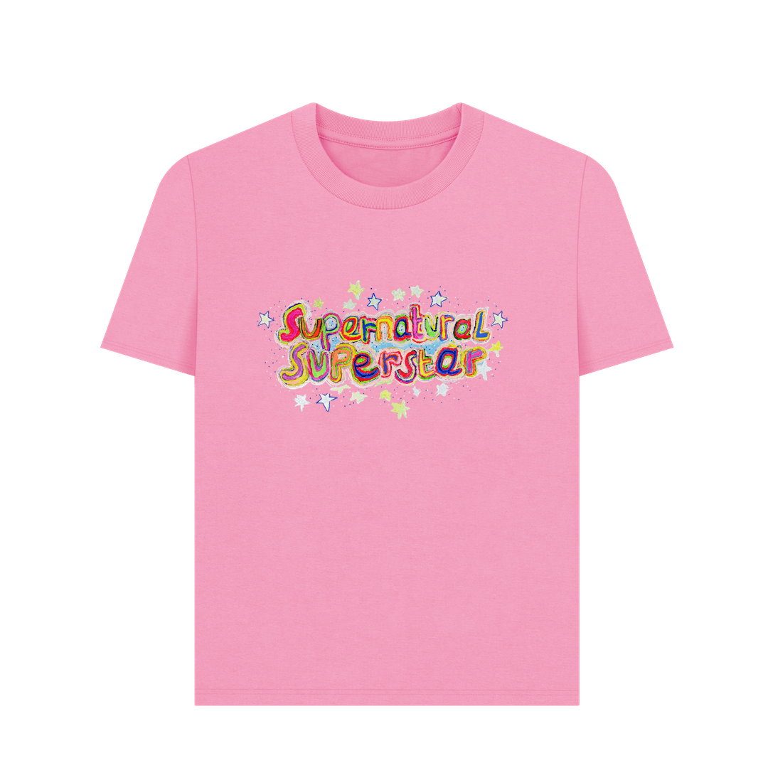 Rose Pink Printed T-shirt