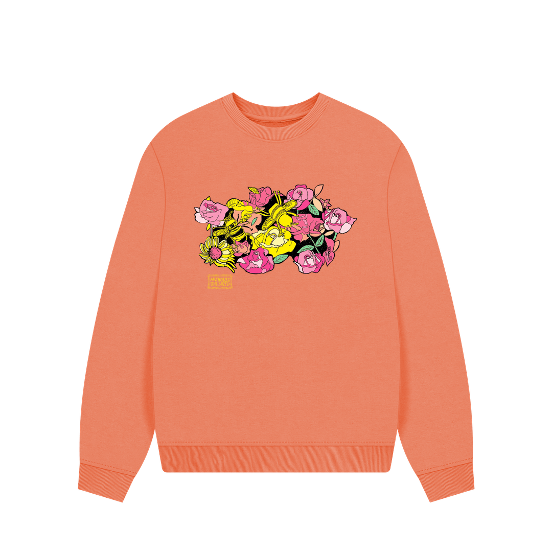 Apricot Printed Sweater