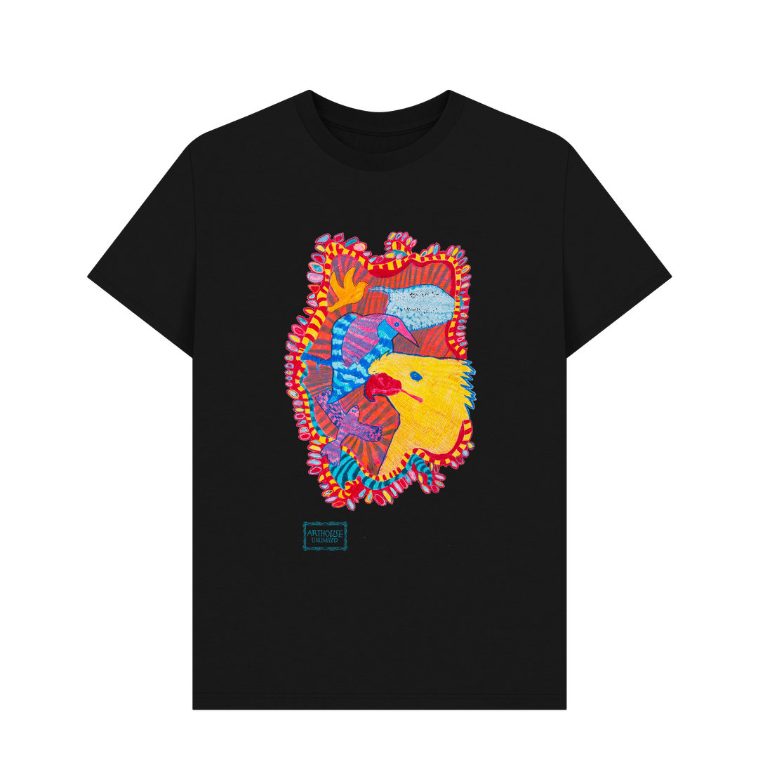 Black Printed T-shirt