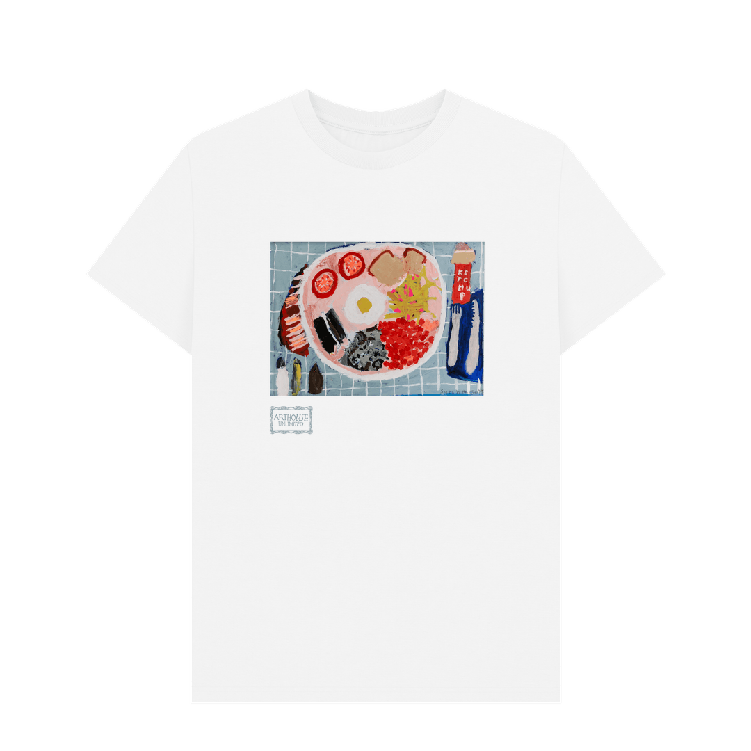 White Printed T-shirt