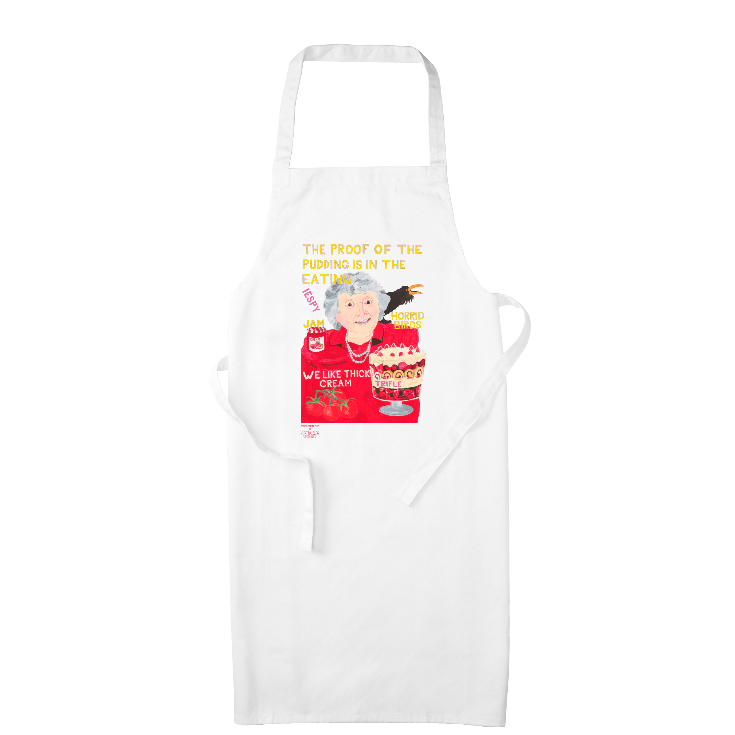 White Apron Front