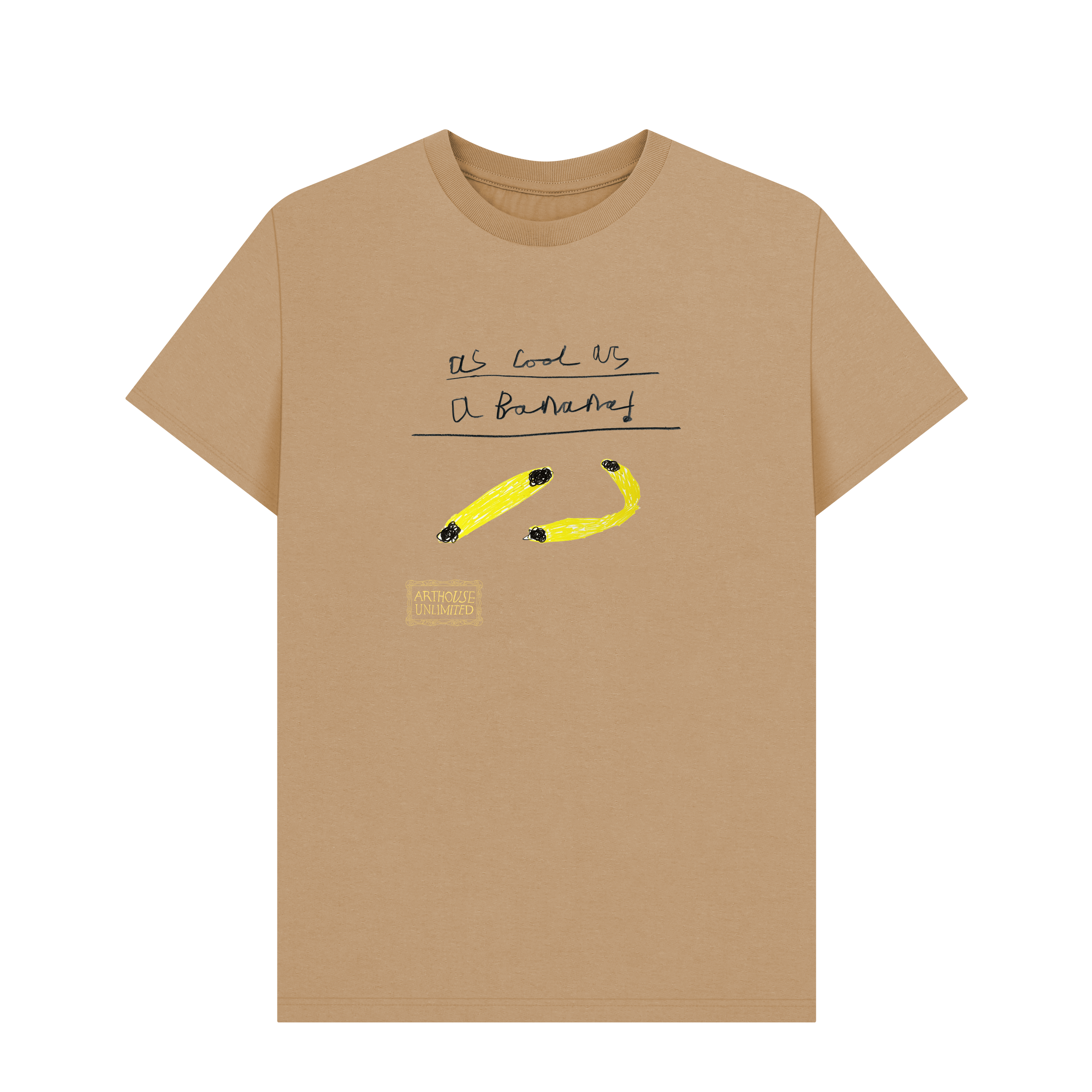 Sand Printed T-shirt Front