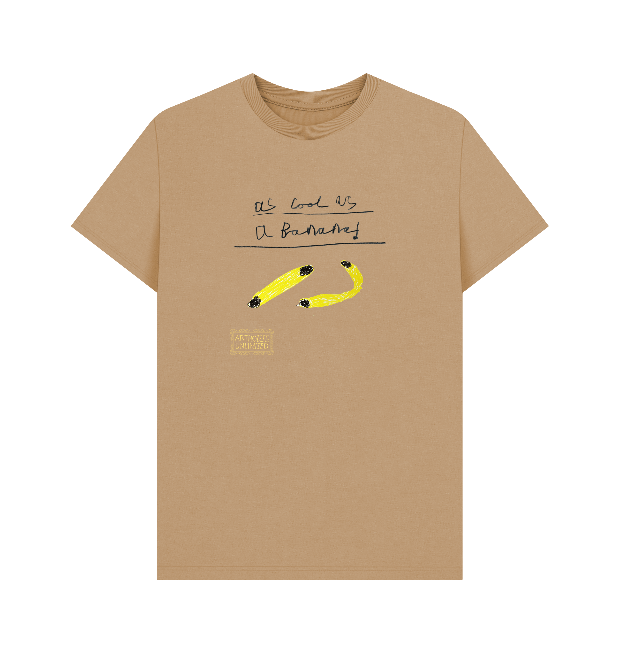 Sand Printed T-shirt Front