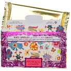 Open Yellow Daffodil, White Chocolate Bar with Pick 'n' Mix Sweets and golden foil