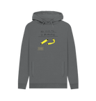 Slate Grey Printed Hoody Front
