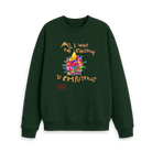 Evergreen Printed Sweater Front