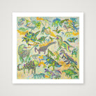 Giclee_dinosaurs 50x50 — 30×30cm, 12×12" Print only