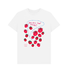 White Printed T-shirt Front