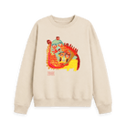 Oat Printed Sweater Front