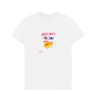 White Printed T-shirt Front