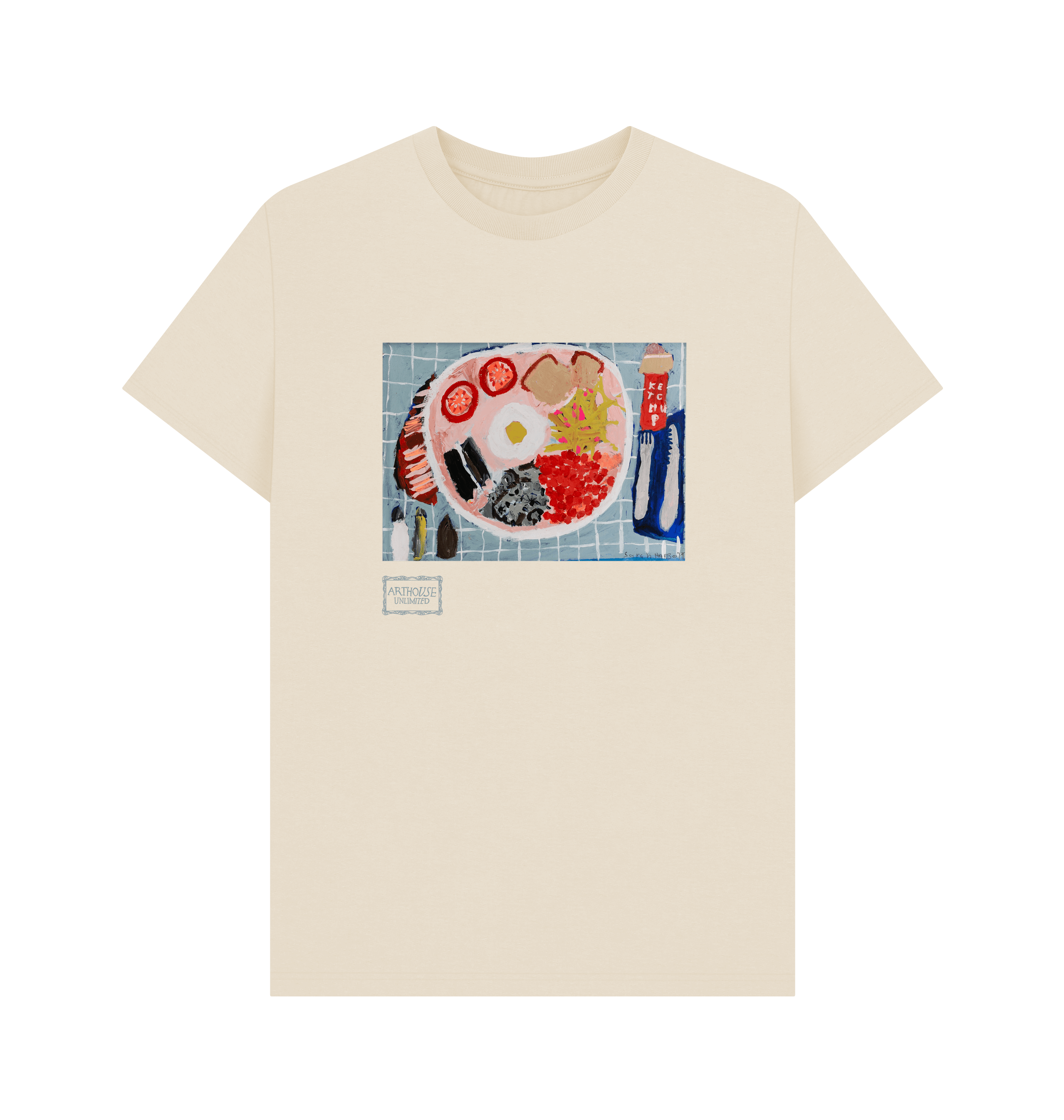 Oat Printed T-shirt Front