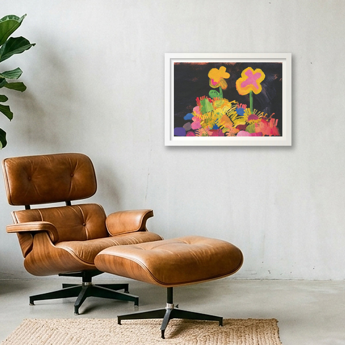 Giclee Standing Proud by Mandy Lyne landscape A1 — A3 (42×30cm, 17×12") White Frame