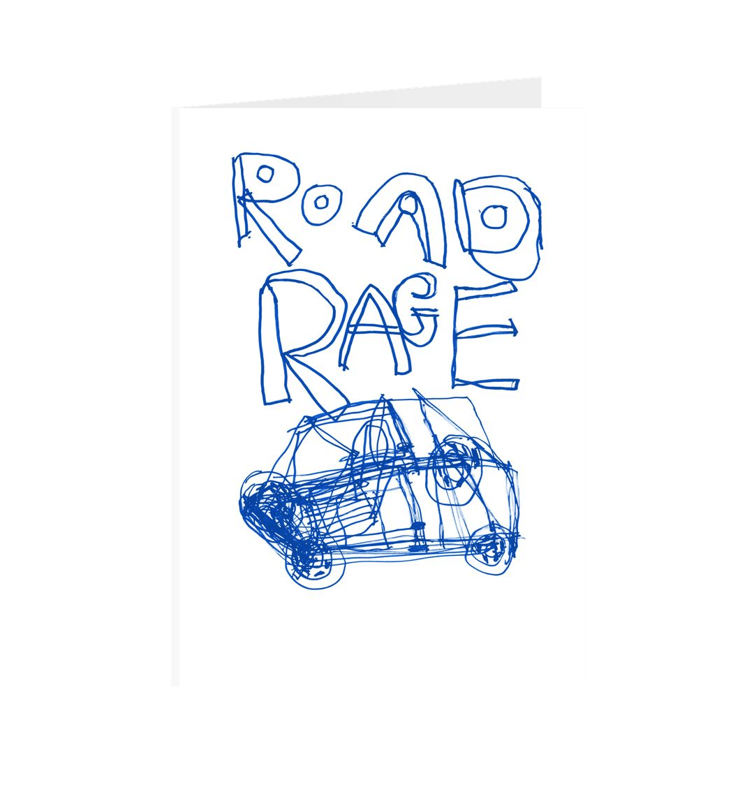 White Printed Greetings Cards Front