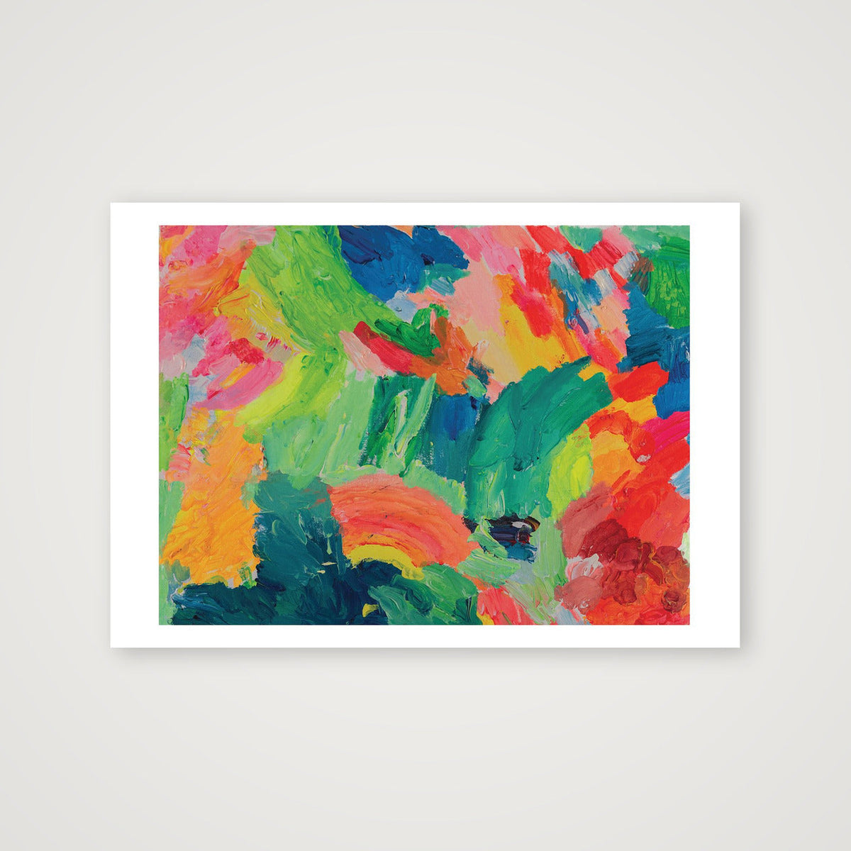 Giclee Rainbow Forest by Mandy Lyne landscape A1 — A4 (30×21cm, 12×8") Print only
