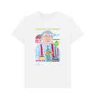 White Printed T-shirt Front