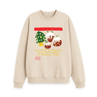 Oat Printed Sweater Front