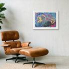 Giclee_nicky mason rainbow burp landscape A1 — A3 (42×30cm, 17×12") White Frame