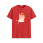 Red Printed T-shirt Front