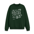 Evergreen Printed Sweater Front
