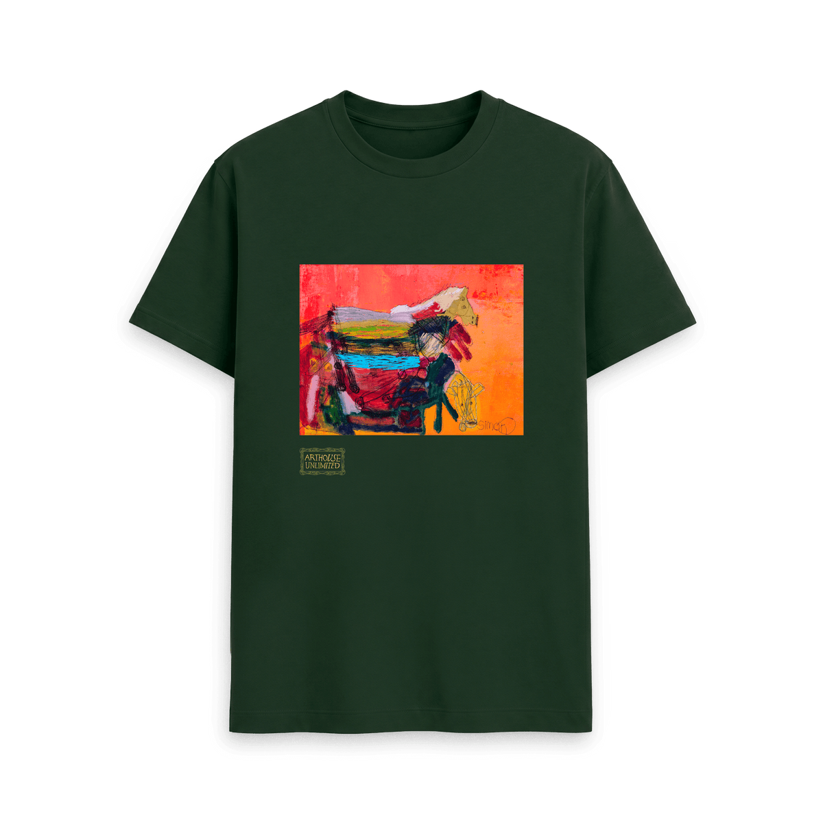 Evergreen Printed T-shirt Front