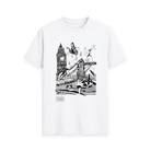 White Printed T-shirt Front