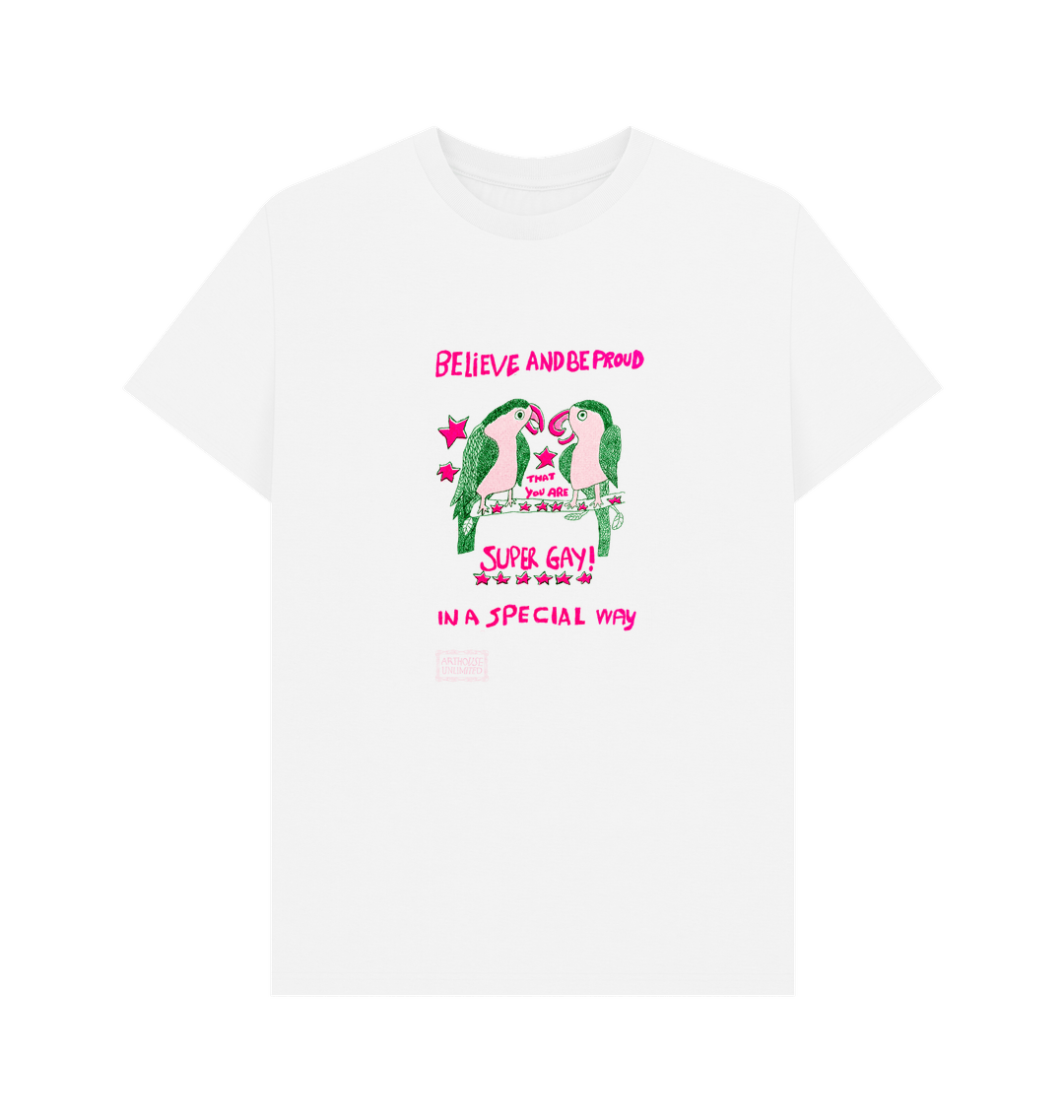 White Printed T-shirt