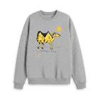 Athletic Grey Printed Sweater Front